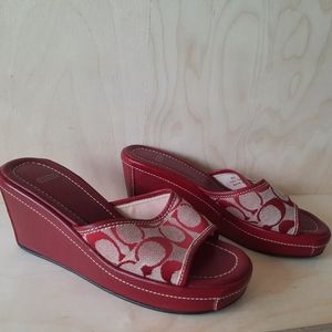 Coach Sandal Wedges
